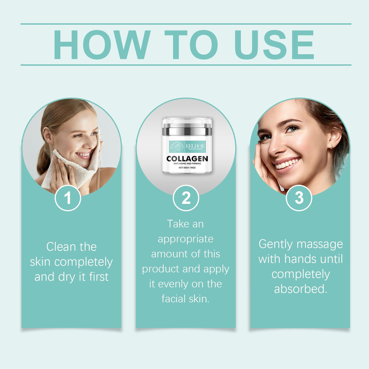 Collagen Firming Cream for Sagging, Aging Skin