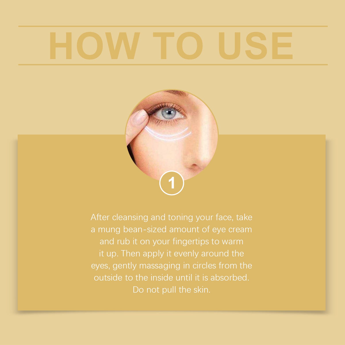 Retinol Eye Cream for Fine Lines & Dark Circles