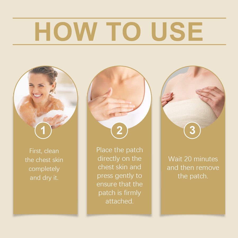 Breast Care Patch with Sea Anemone Extract for Firming