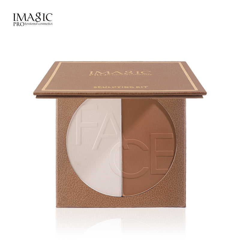 Two-Tone Contour Powder Compact for Sculpted Features