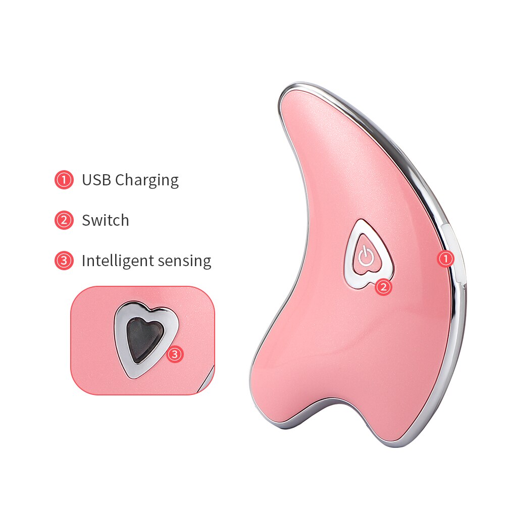 Electric Face & Neck Massager — Heat & Vibration for Firmer
