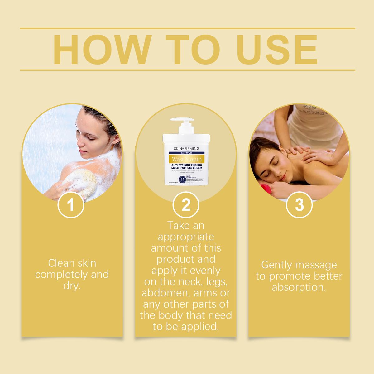 Peptide Firming Cream for Fine Lines and Loose Skin