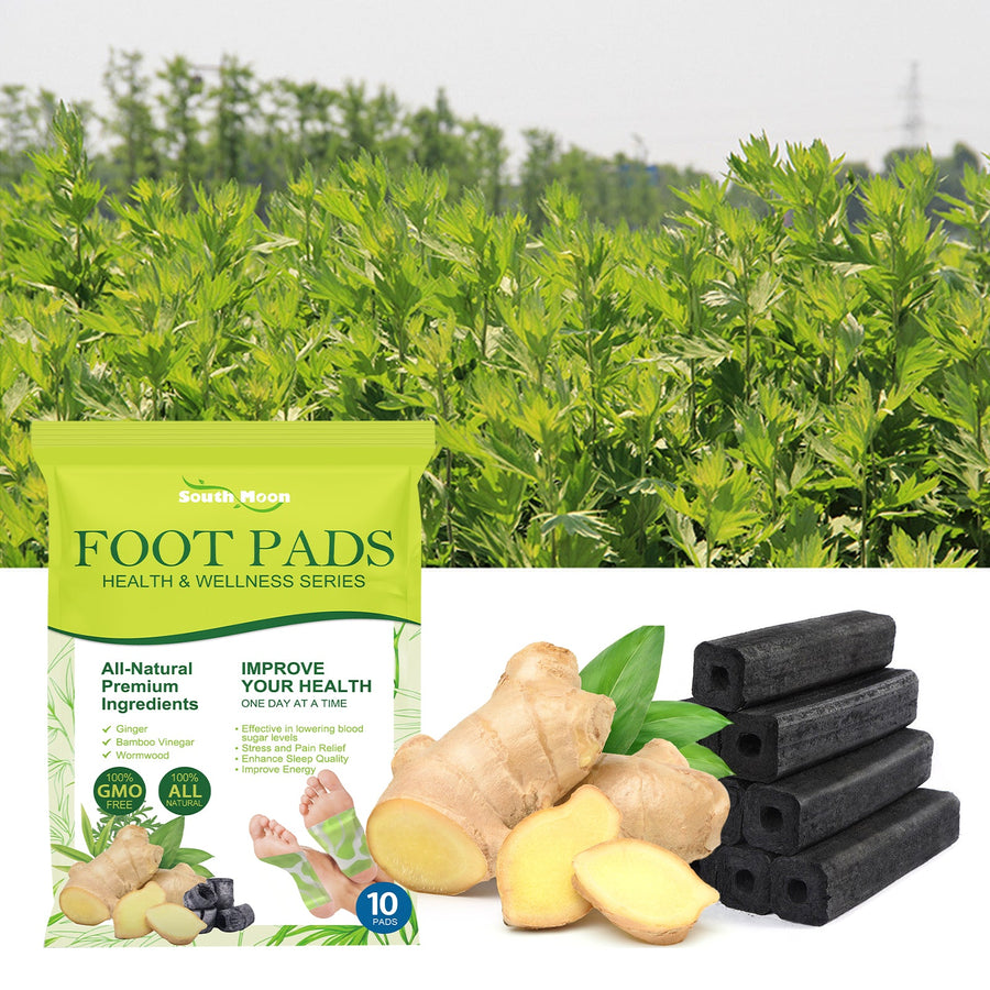 Ginger Detox Foot Pads — Lower Blood Sugar & Boost Circulation