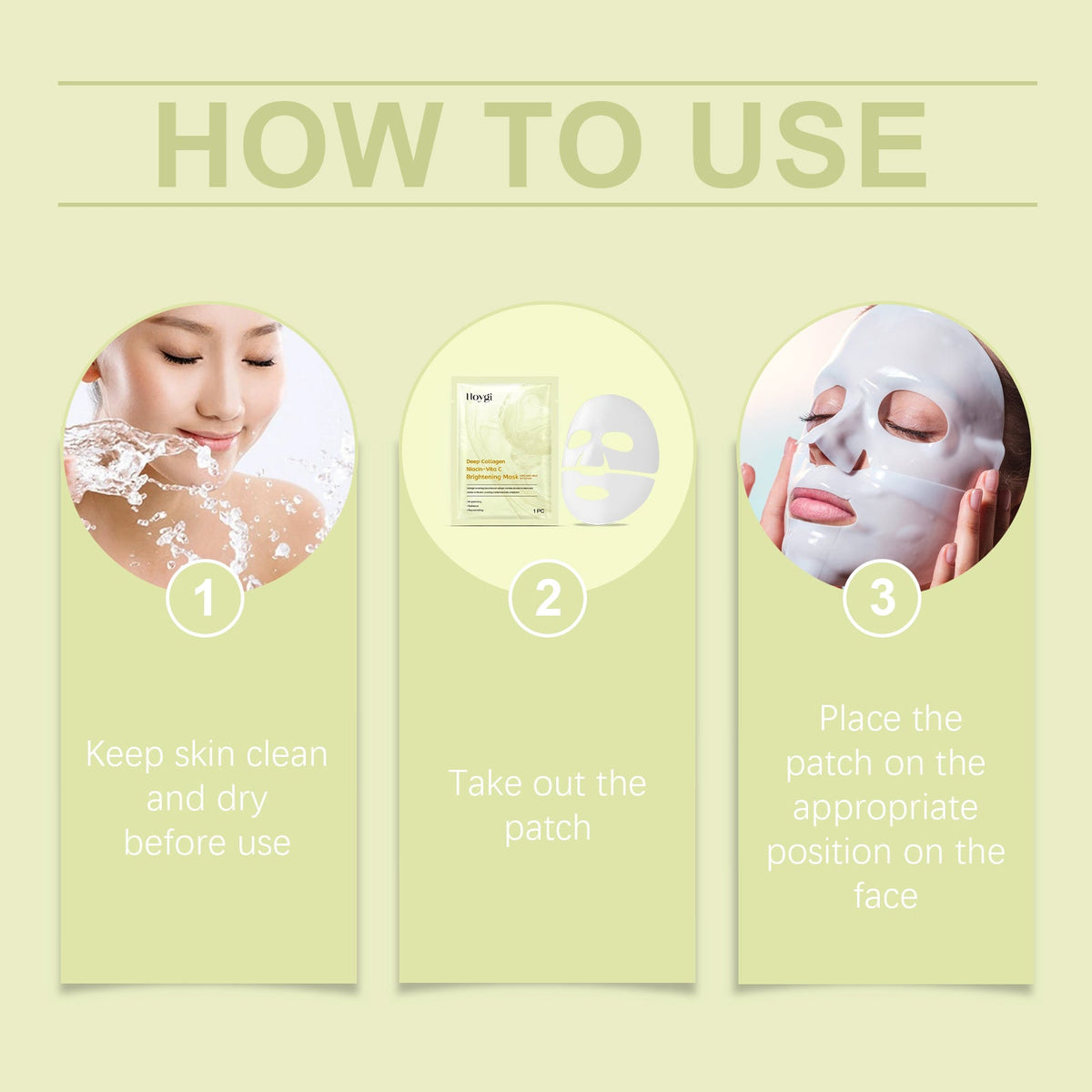 Brightening Hydrogel Mask — Collagen & Vitamin C