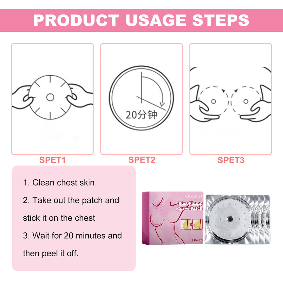 Bust Plump Curve Patch – Instant Chest Lift & Plumping Tape