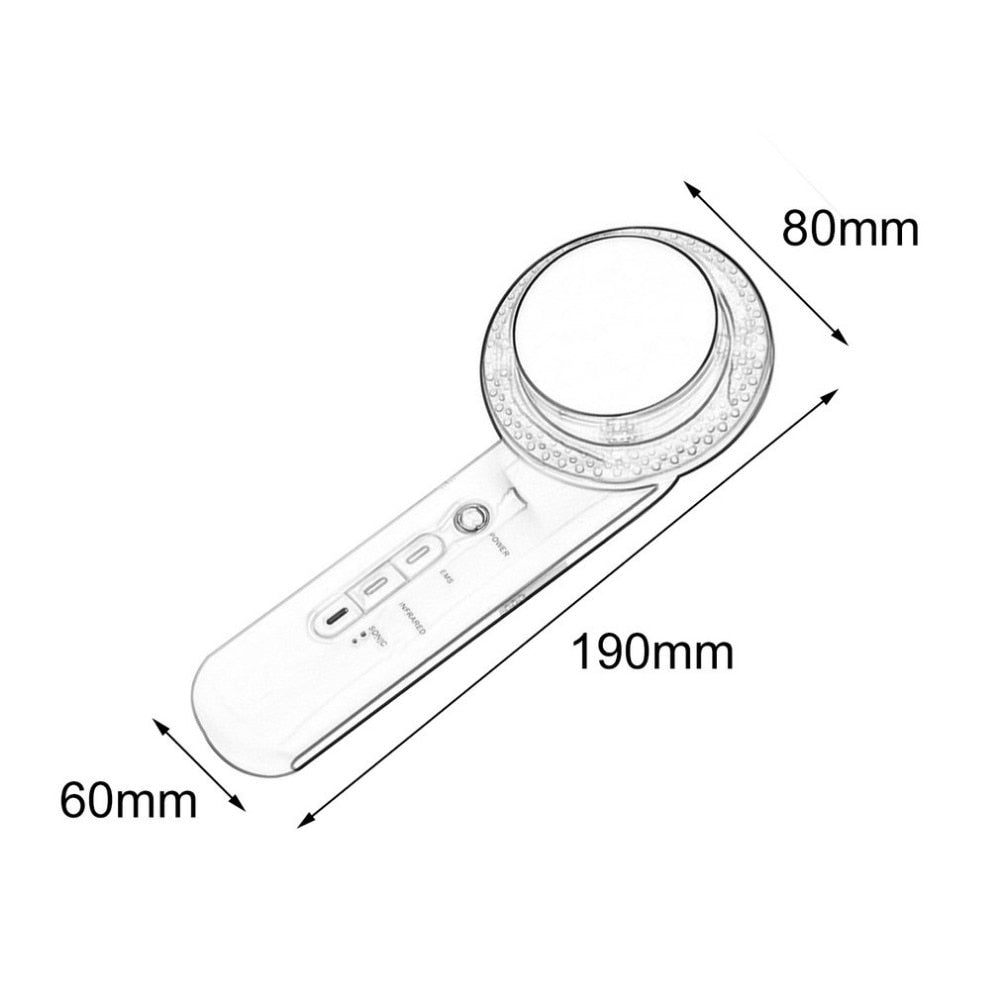 Ultrasound Cavitation Body Slimming Device — Visible