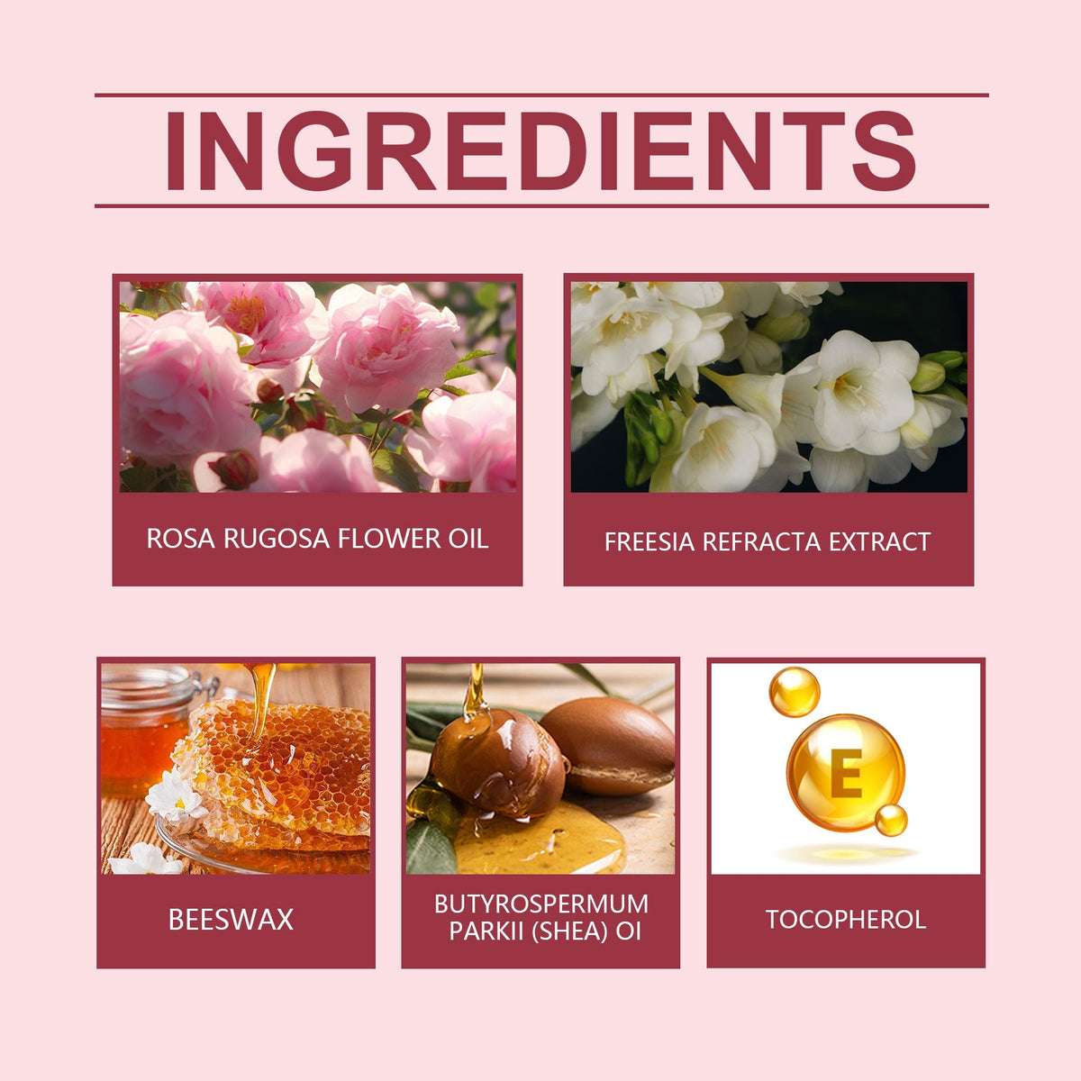 Solid Rose Fragrance Balm for Easy Touch-Ups
