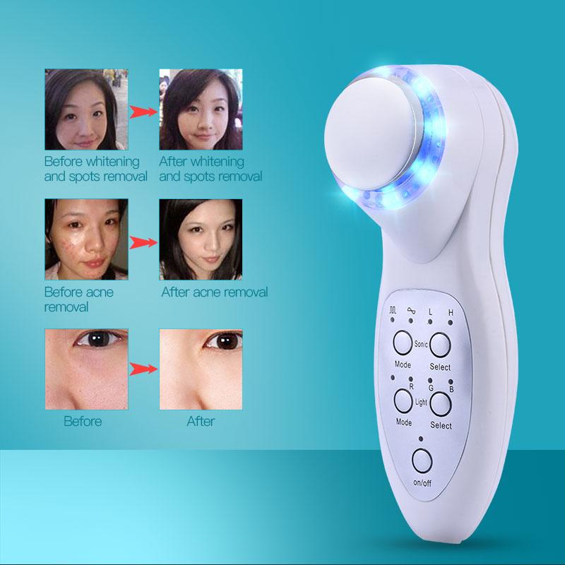 LED Facial Massager for At-Home Skin Rejuvenation Care