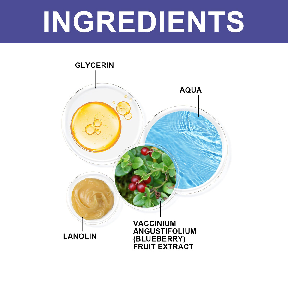 Blueberry Lutein Eye Patches for Screen Fatigue Relief