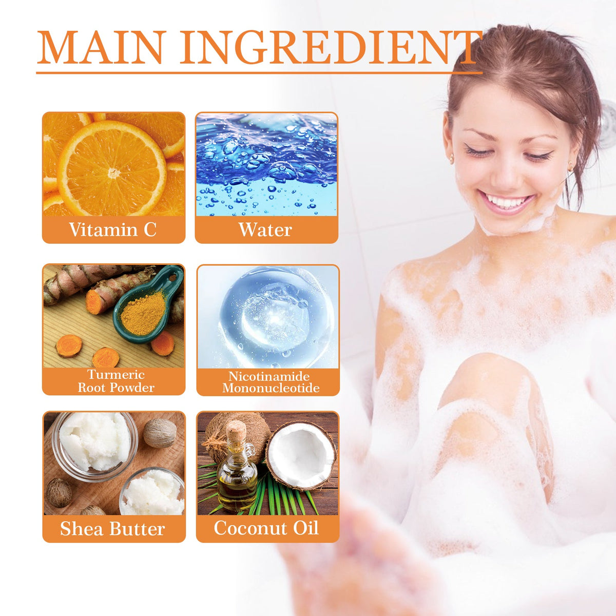 Vitamin C Slimming Soap for Cellulite & Firm Skin