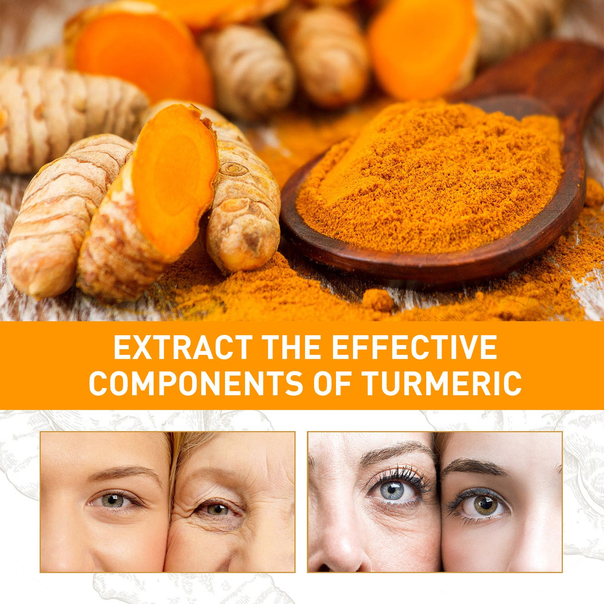 Turmeric Face Cream for Fine Lines & Dark Spots