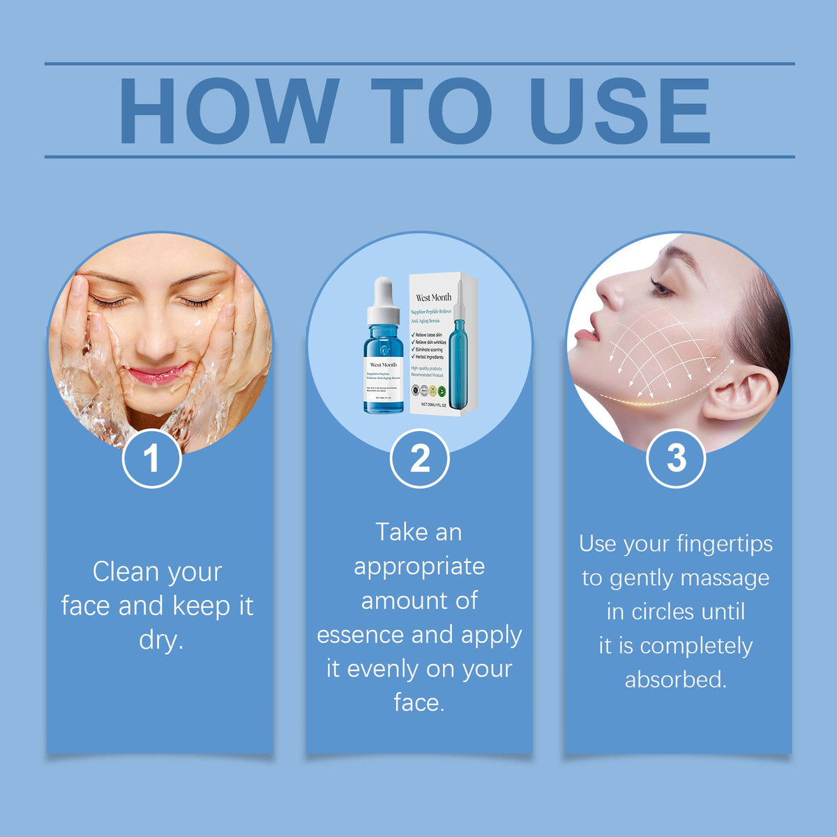 Firming Peptide Serum for Wrinkles & Sagging Skin