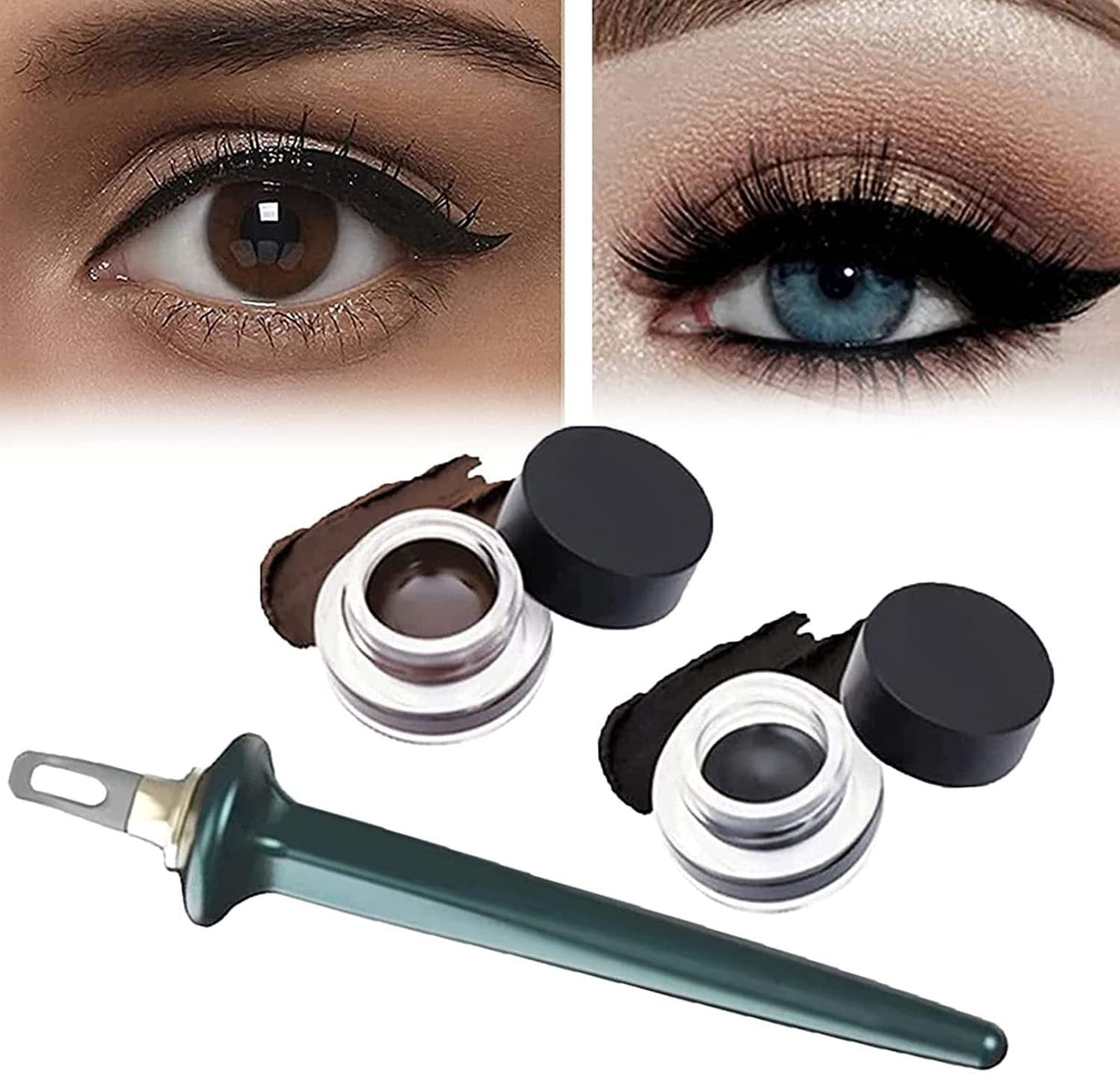 Silicone Eyeliner Tool for Easy, Precise No-Skip Lines