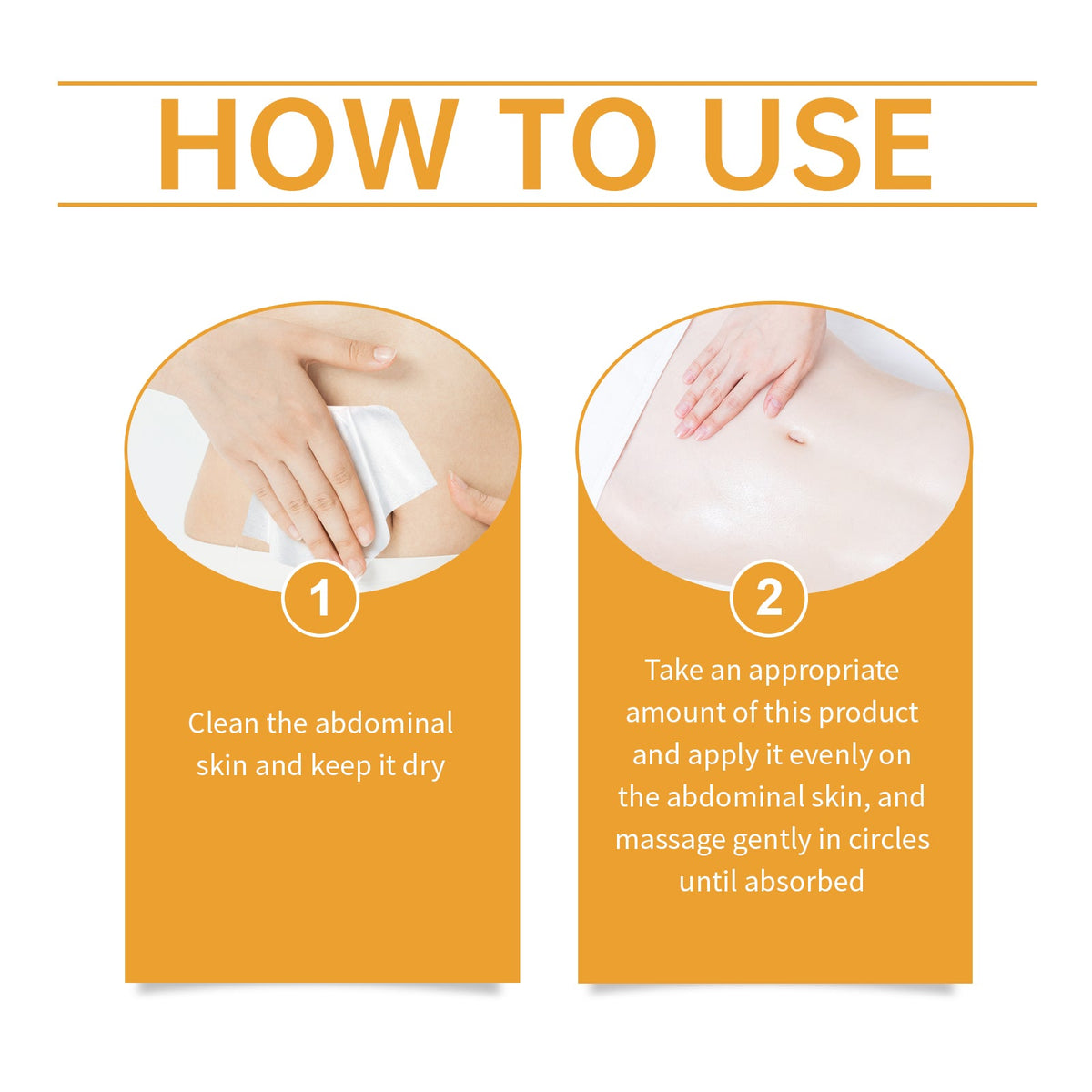 Abdominal Firming Cream for Crepey Skin, 100ml