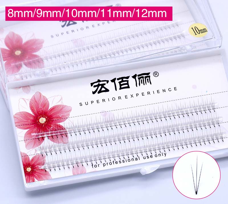 False Eyelash Clusters 0.07mm for Soft Custom Volume