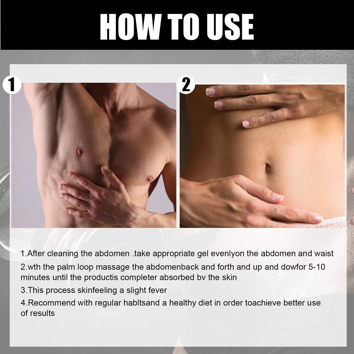 Thermogenic Abs Cream for Visible Muscle Definition