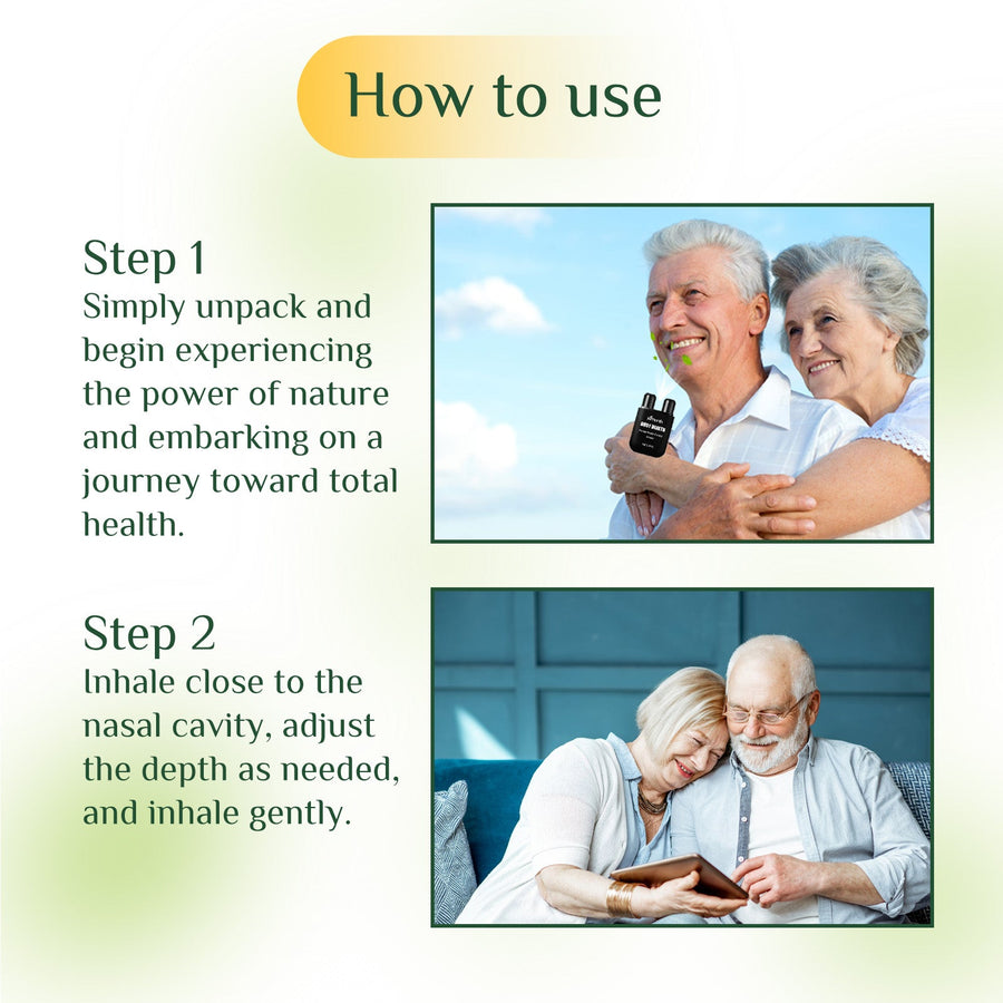 Herbal Nasal Stick — Stuffy Nose Relief & Body Wellness