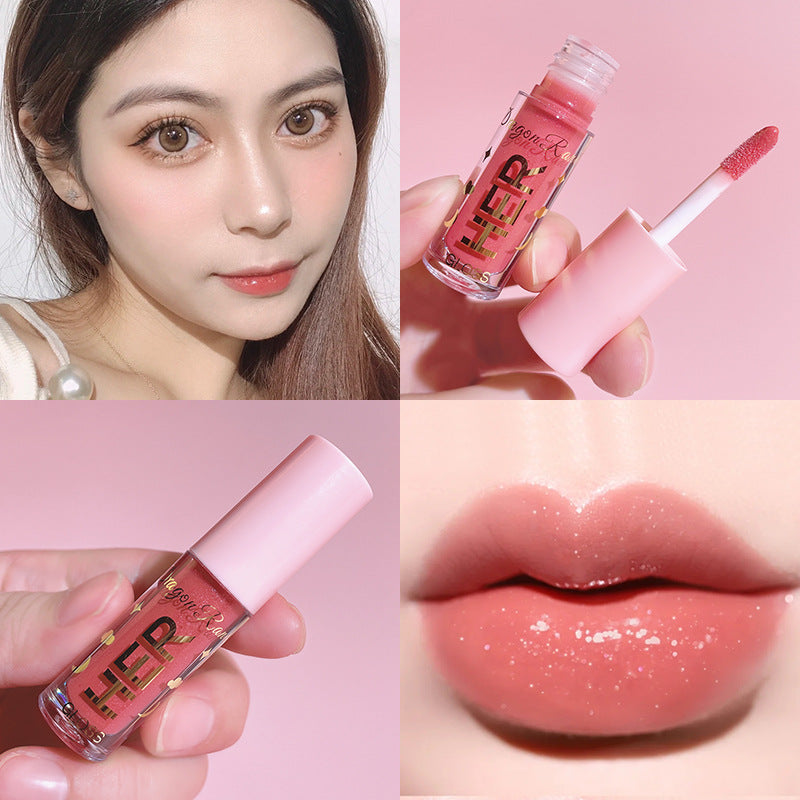 Glazed Mirror Water Lip Gloss for Juicy Glass Shine