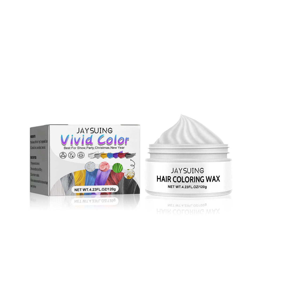 Hair Coloring Wax Cream for Easy Vivid Styling Color