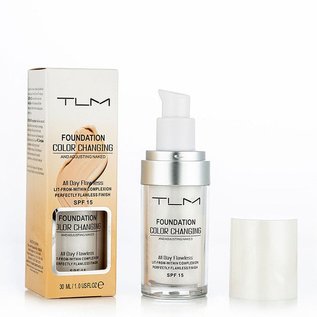 Color Changing Foundation for Natural Even Coverage