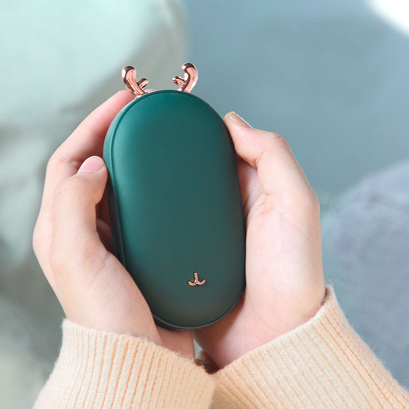 Hand Warmer Power Bank — 10000mAh, 7-Hour Heat, Astronaut