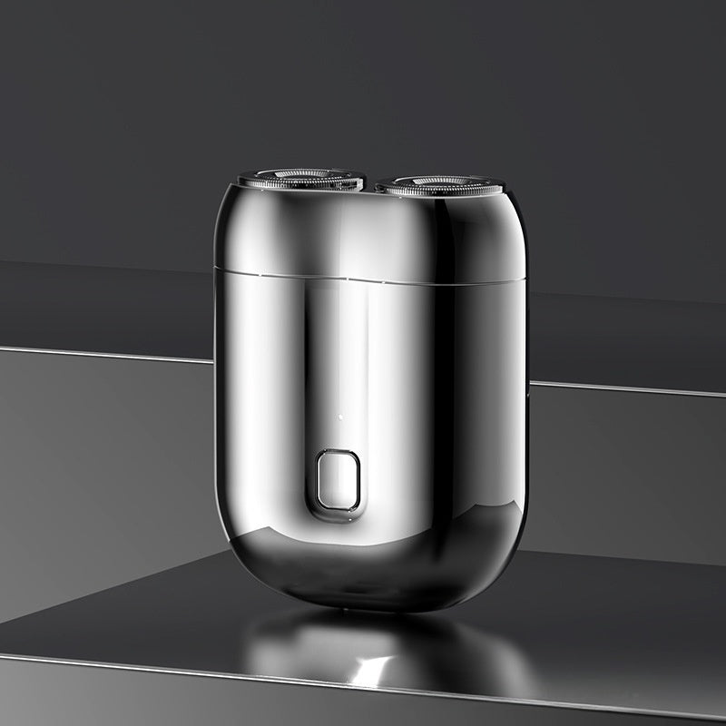 Mini Dual Blade Shaver – USB Rechargeable & IPX6 Waterproof