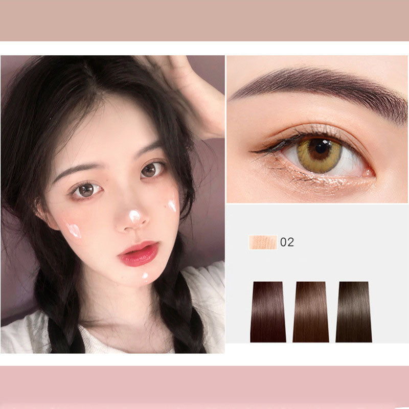 Four-Tip Eyebrow Pencil for Natural Hair-Like Strokes