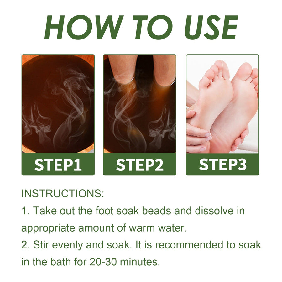 Bee Venom Foot Soak Beads for Tired, Achy Feet