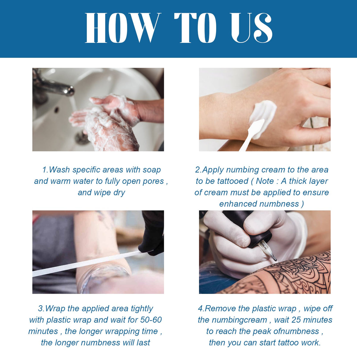 Tattoo Numbing Cream for Pain-Free Sessions & Healing