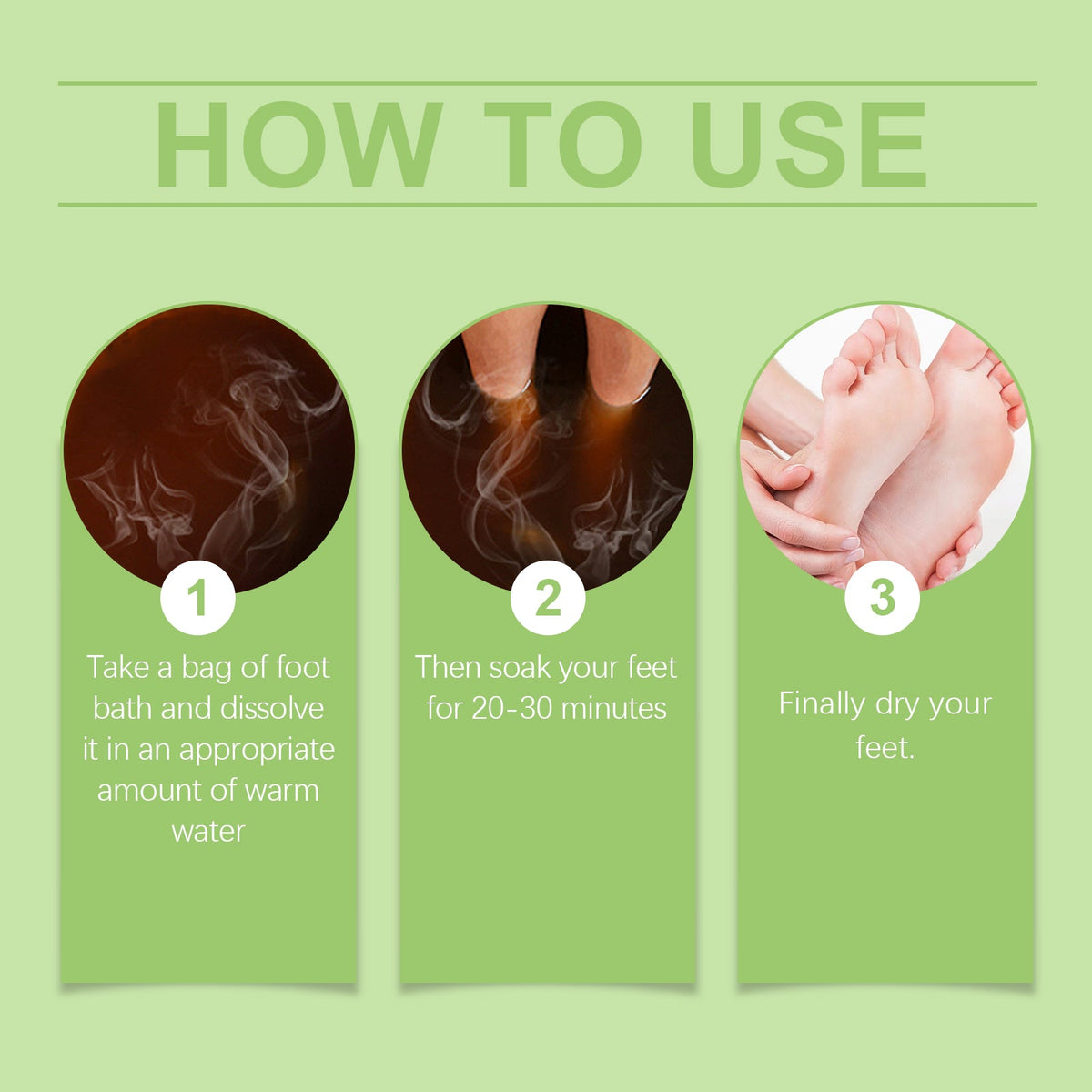 Foot Care Foot Soak Pack Gentle Cleansing And Maintenance Fo