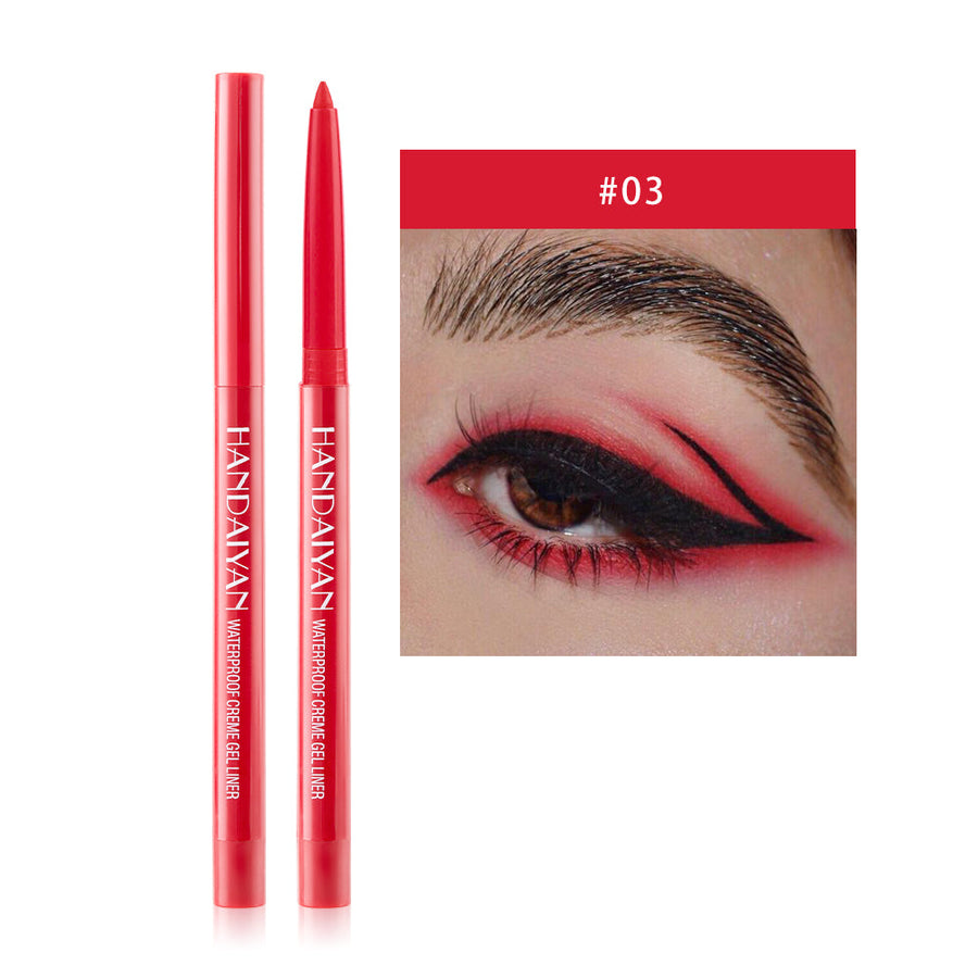 20-Color Waterproof Colorful Eyeliner Pen Set for Looks