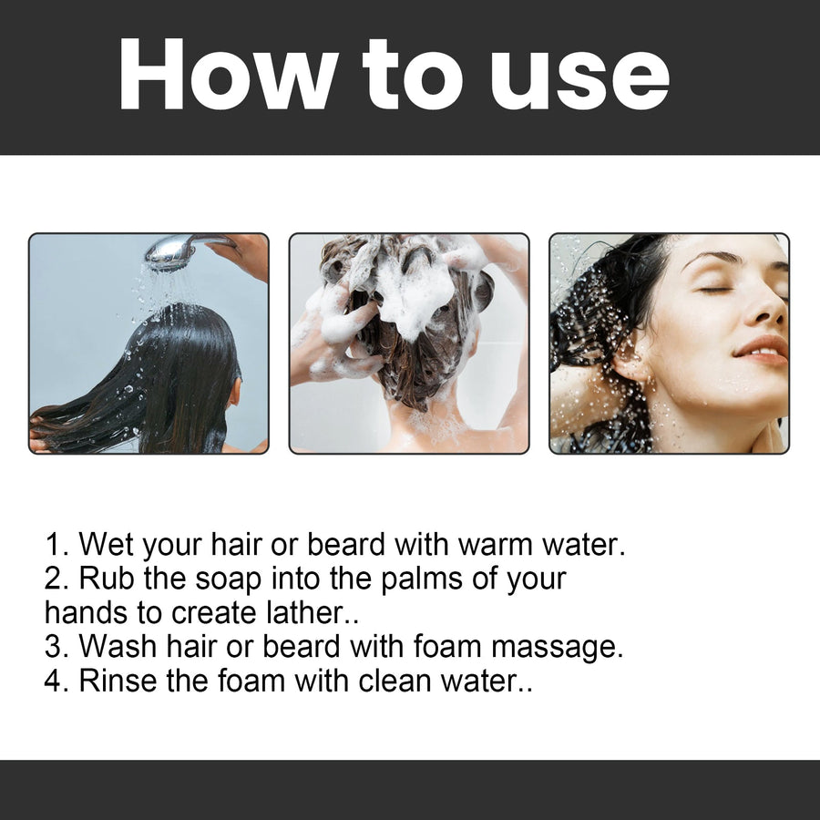 Black Hair Soap for Darker-Looking, Healthier Hair