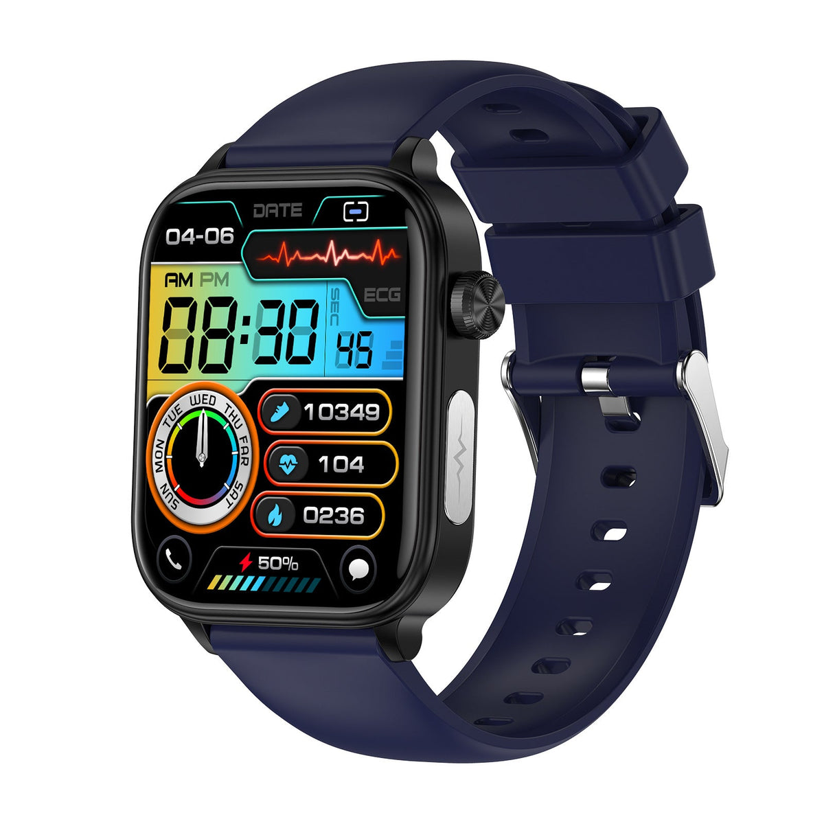 Smartwatch with ECG & Non-Invasive Glucose — ET570 Health