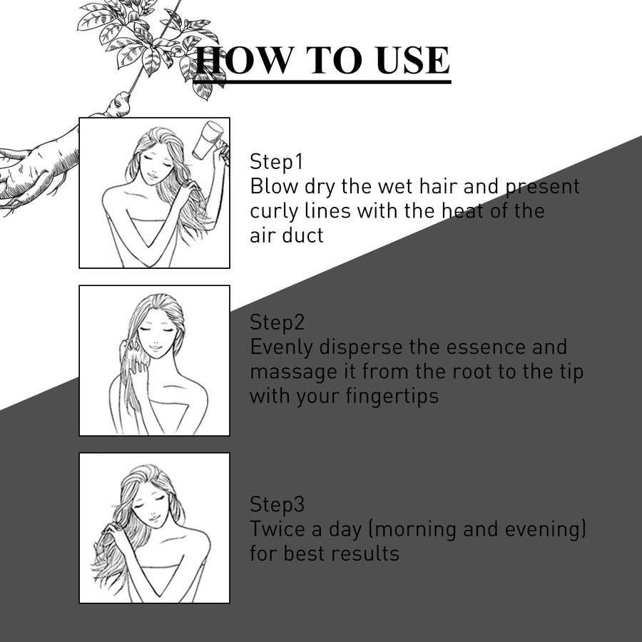Hair Loss Plant Tonic — Visibly Thicker Hair in 8 Weeks