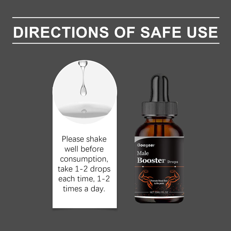 Male Vitality Drops — Natural Performance Support in 30ml