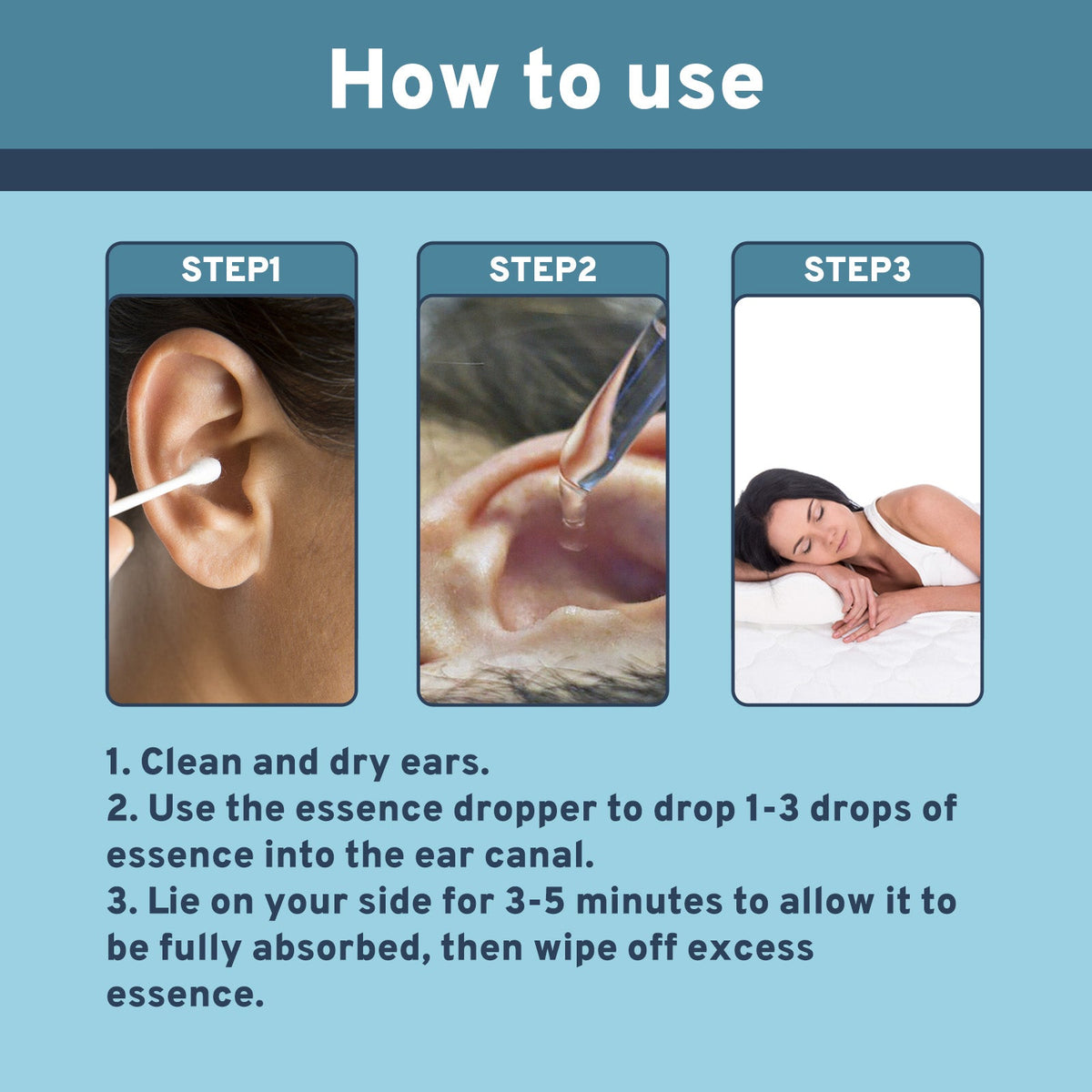 Ear Care Serum For Daily Ear Care