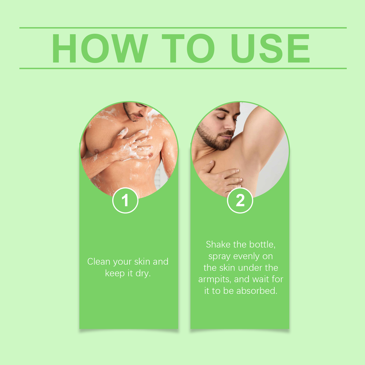 Underarm Odor Spray - Gentle All-Day Freshness Formula