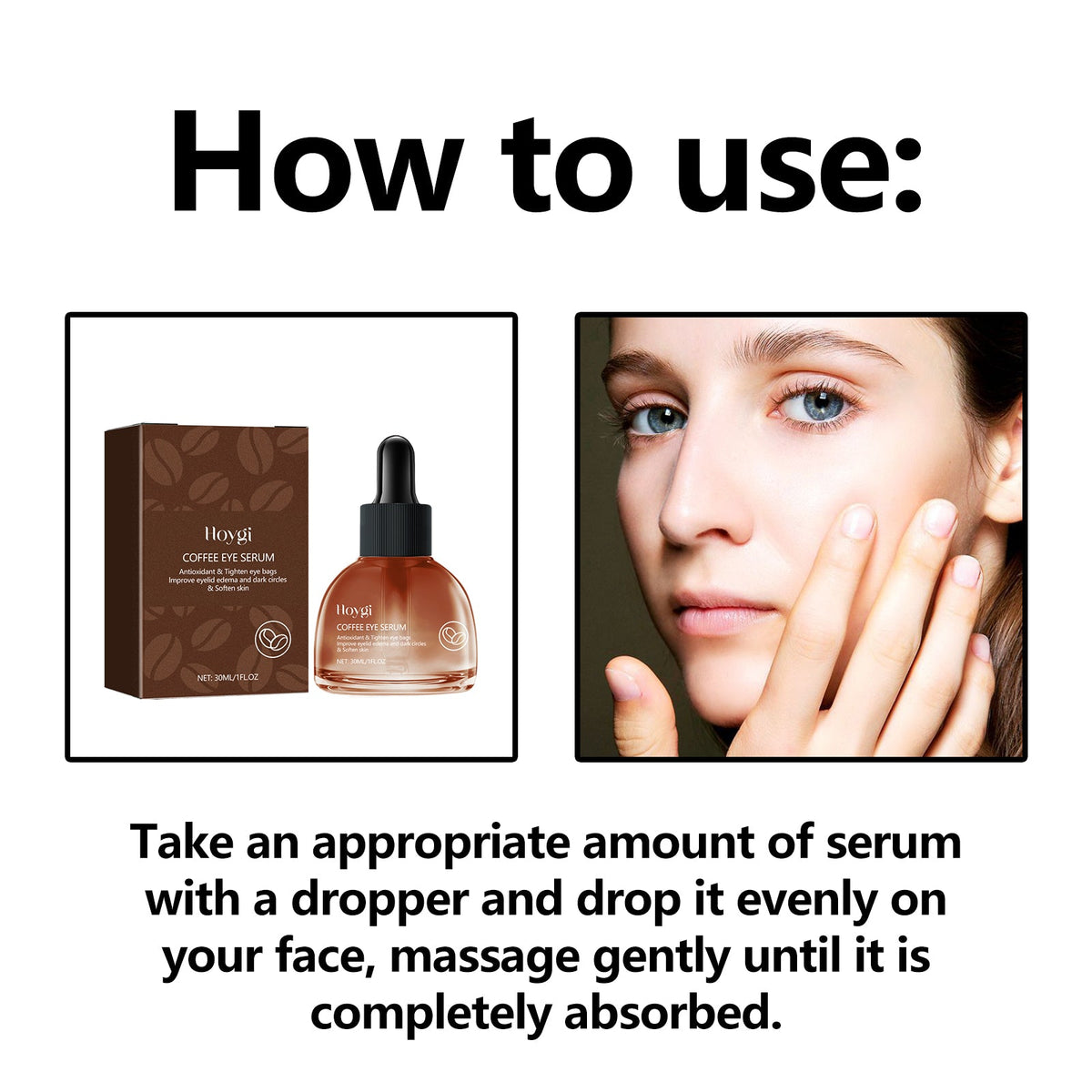 Coffee Eye Serum for Dark Circles & Fine Lines