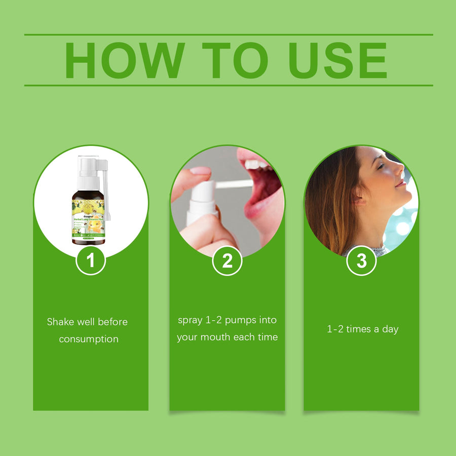 Herbal Lung Cleanse Mist — Natural Respiratory Support