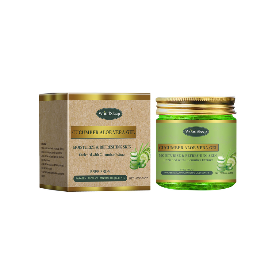 Cucumber Aloe Vera Facial Gel — Cleanse, Hydrate & Balance