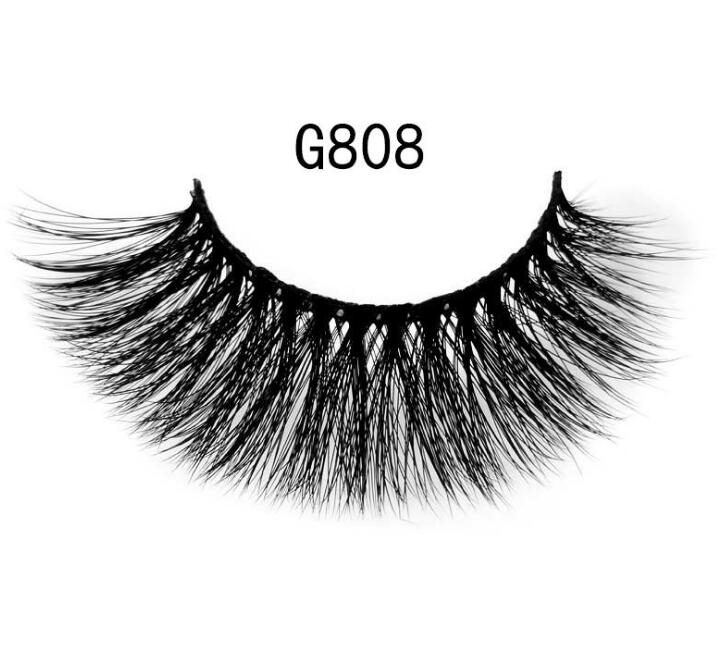 3D Mink False Eyelashes — Dramatic Volume & Thickness, 5 Pairs
