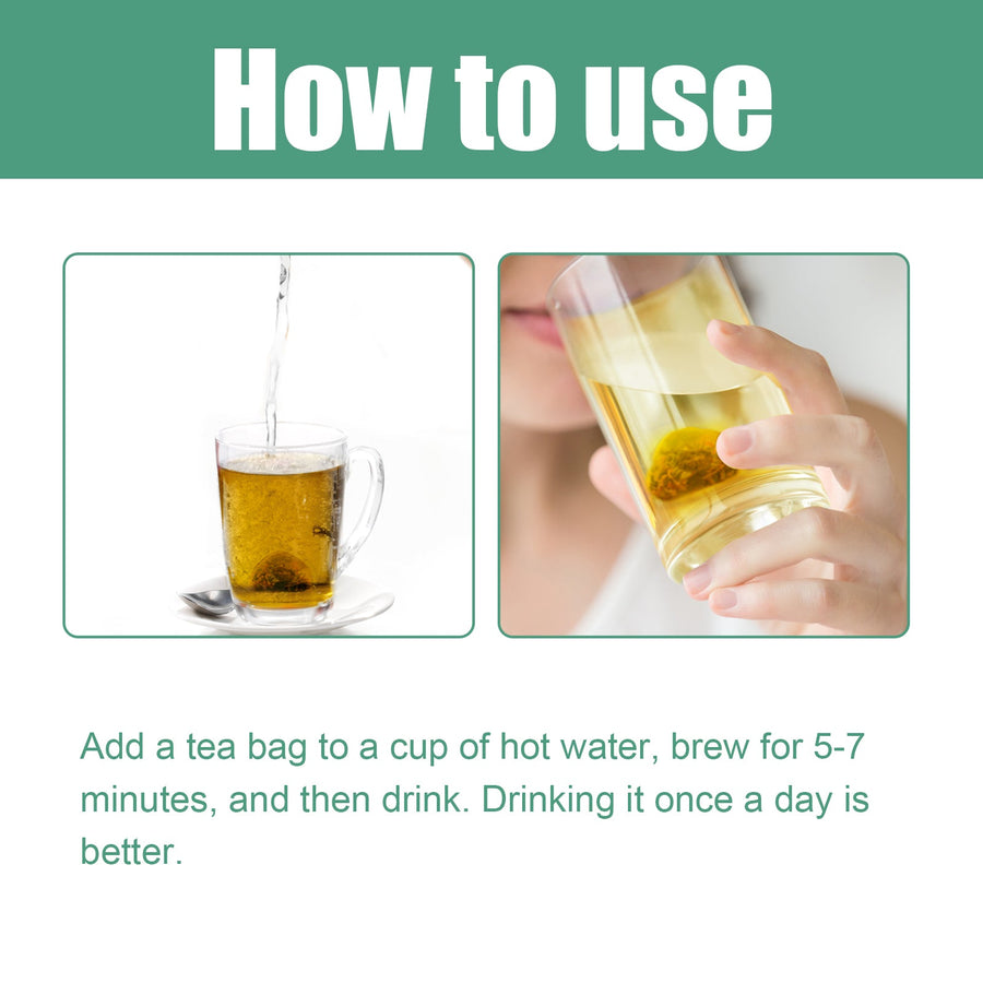 Detox Slimming Tea With 7 Pyramid Tea Balls
