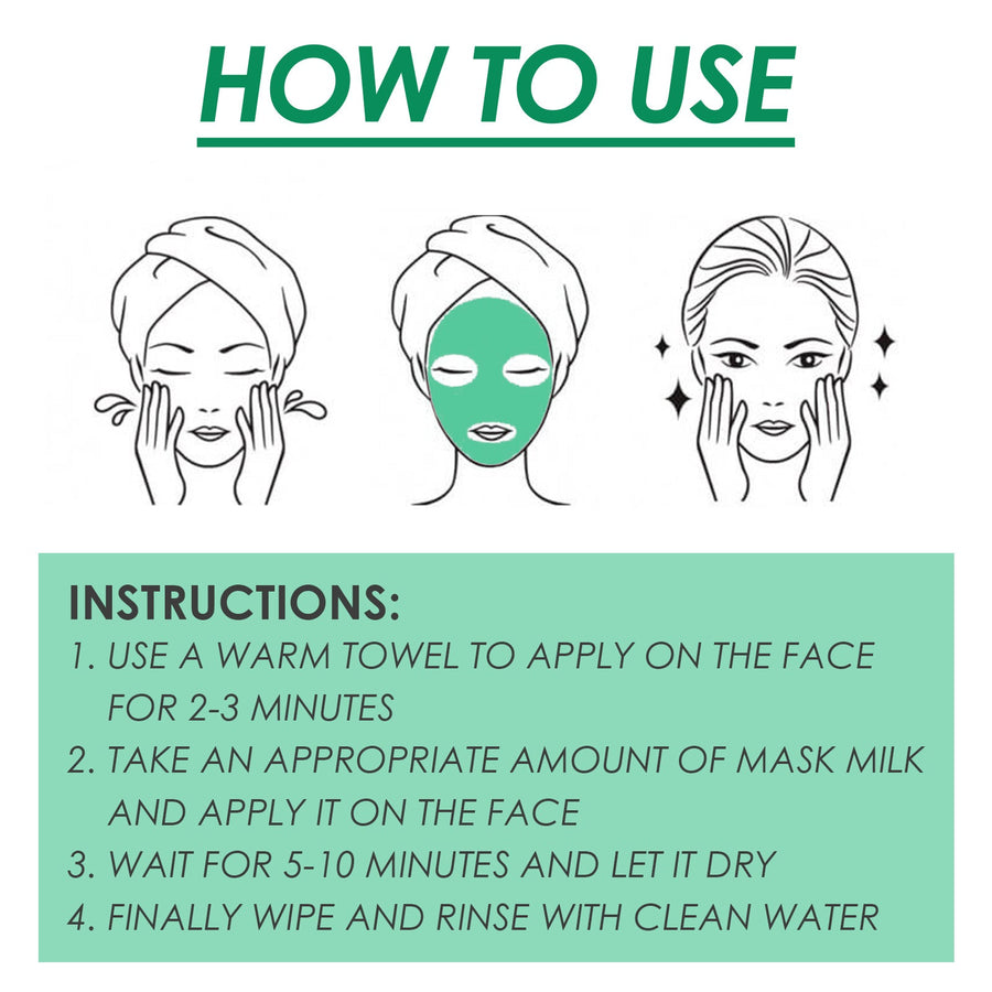 Green Tea Clay Mask Stick for Acne, Oily Skin & Pores