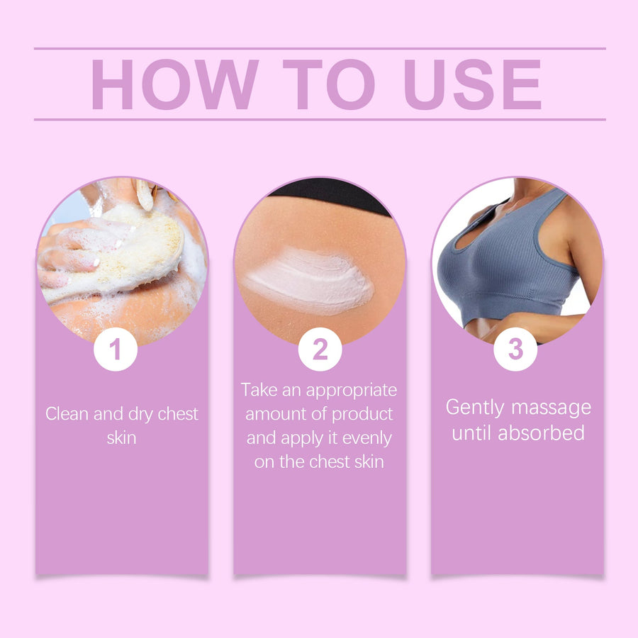 Oceaura Breast Firming Cream for Visibly Lifted Skin