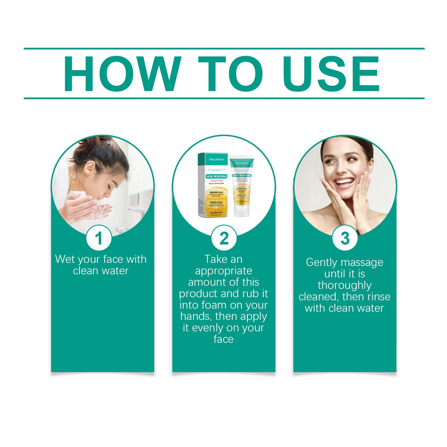 Salicylic Acid Cleanser for Acne-Prone Oily Skin