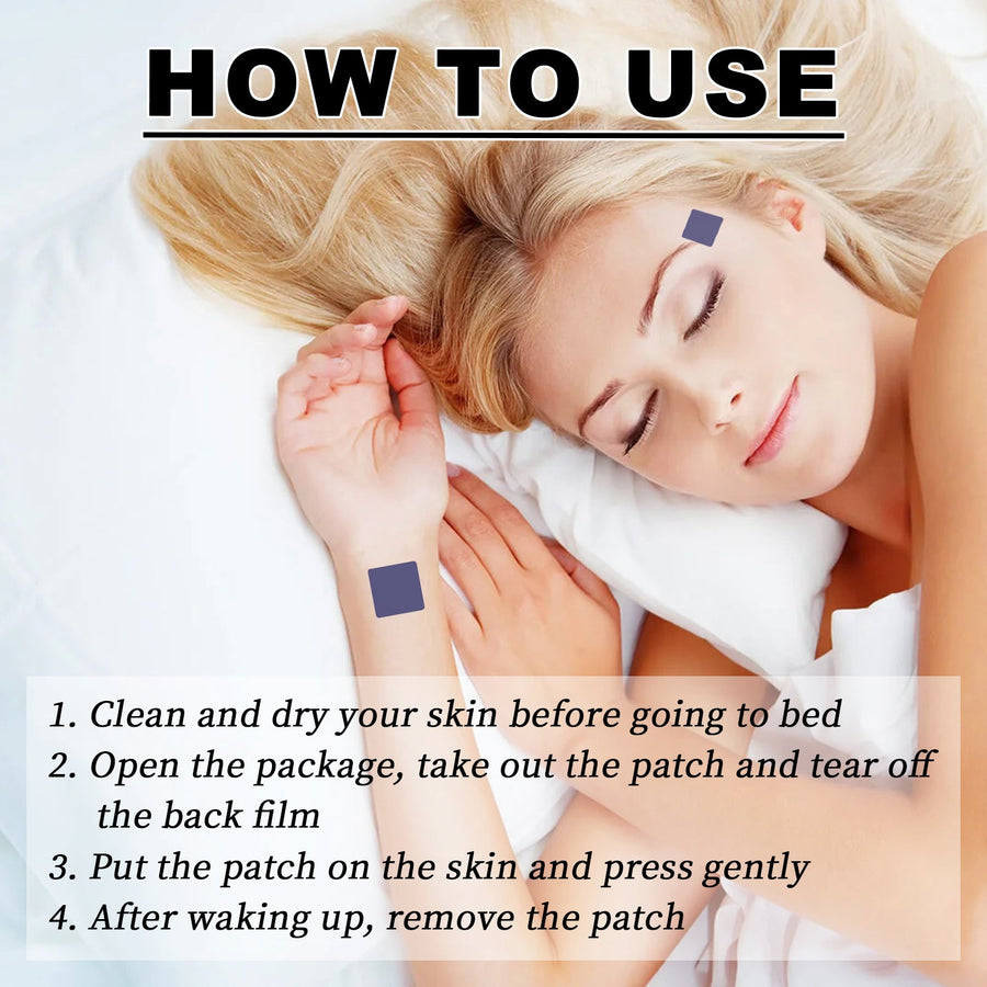Sleep Patches — Fall Asleep Faster with Plant Extracts