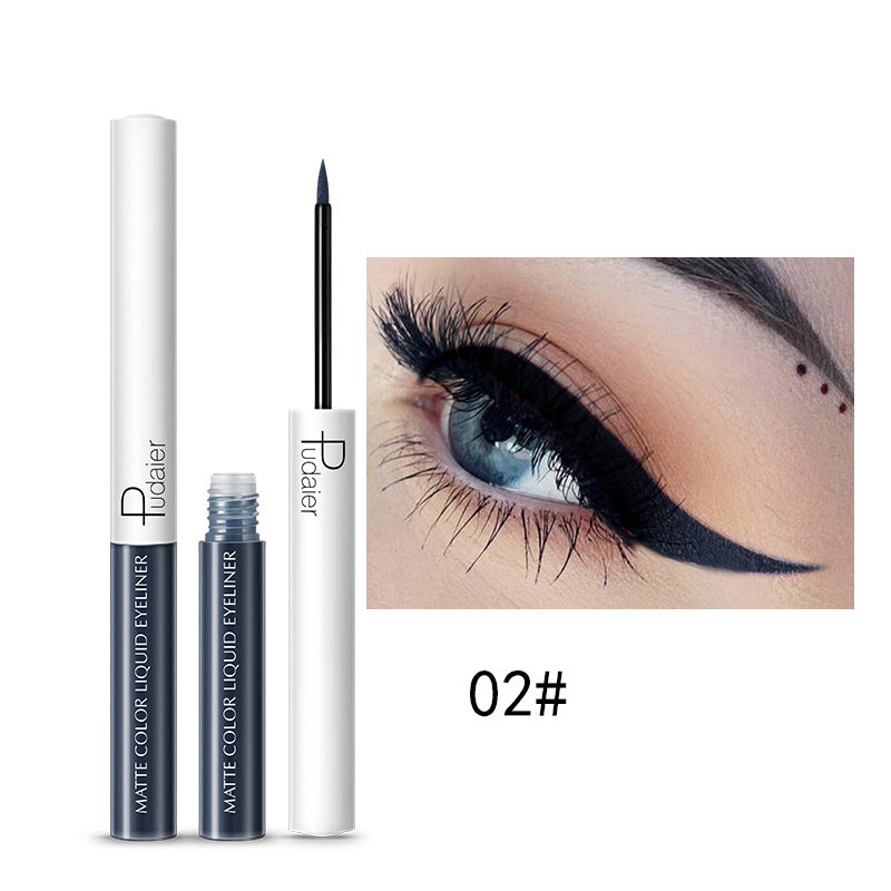 Waterproof Liquid Eyeliner for Precise, Vivid Color Definition