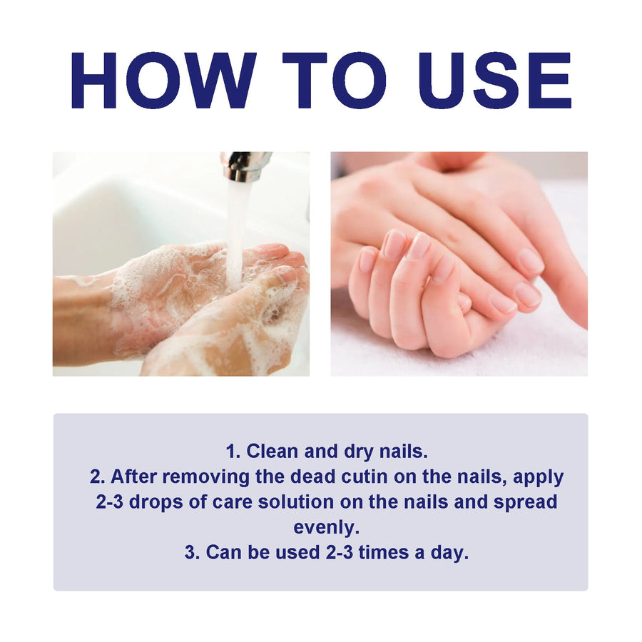 Nail Care Drops for Discolored, Thickened Nails
