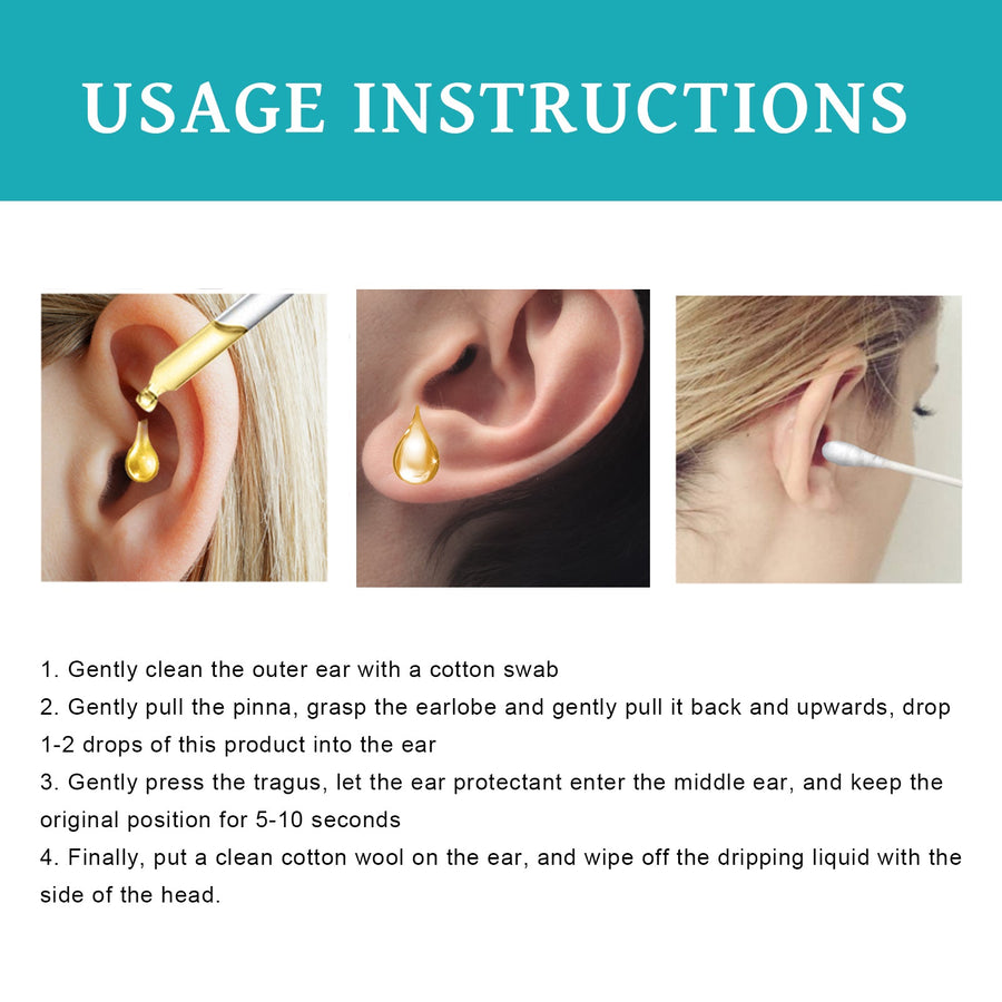 Organic Ear Drops — Tinnitus Relief & Ear Pain Soothing
