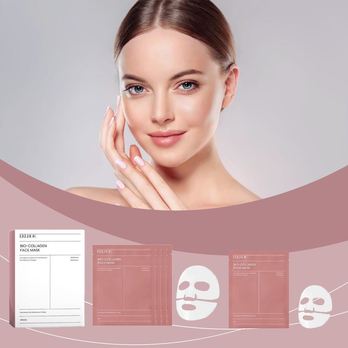 Bio-Collagen Face Mask for Deep Hydration & Skin Glow
